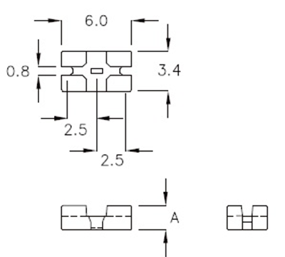 3-pin-quadrate-led-holder-led-3x2kq-1