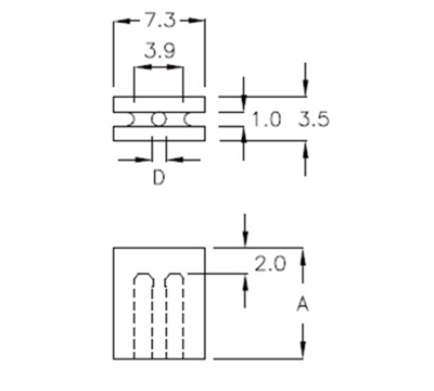 3-pin-quadrate-led-holder-qle-4-2