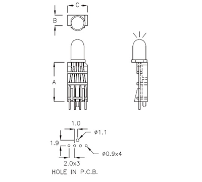 4-pin-quadrate-led-holder-ees-15-1