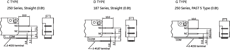 Snap-Action-Microswitches-Micro-Switches-V3-Series-Gap_3mm-4