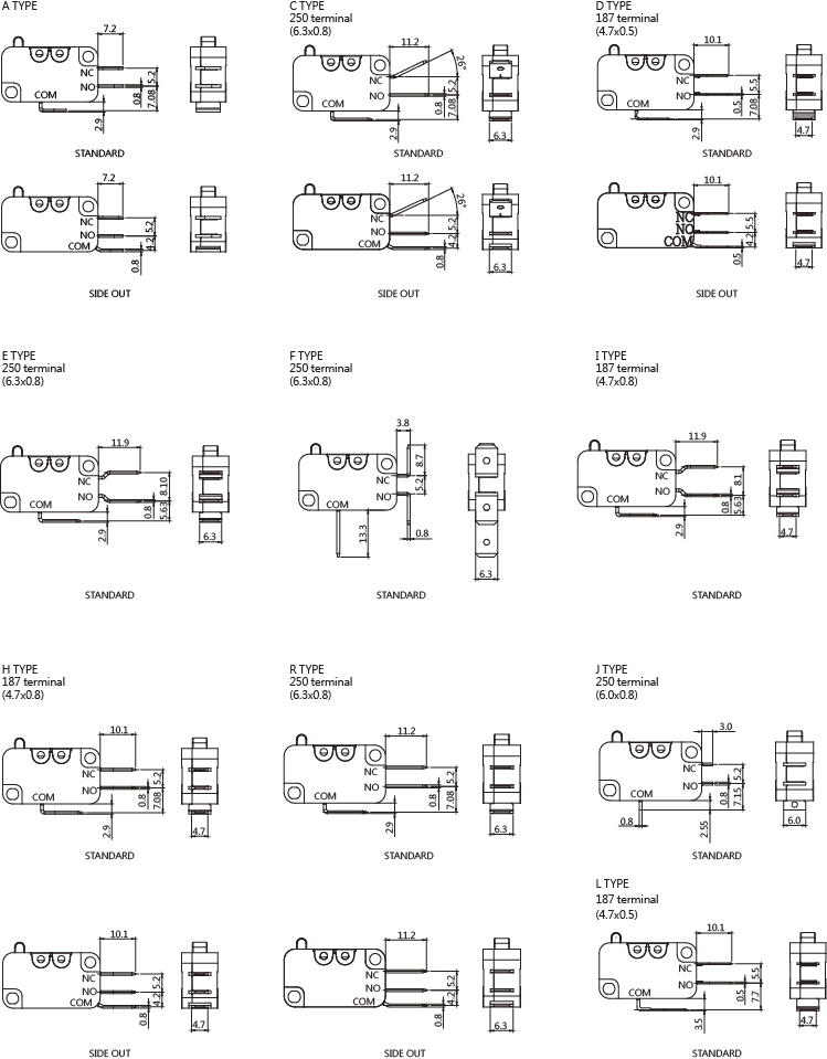 Snap-Action-Microswitches-Micro-Switches-VA2-Series-6