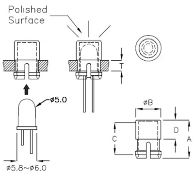 clear-led-cap-round-edk-1a-1