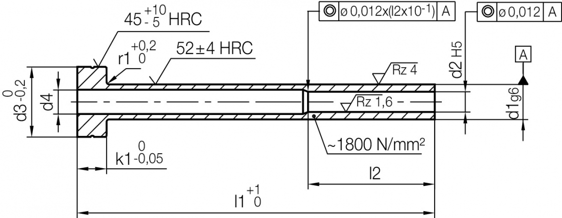 hasco-ejector-sleeve-Z4501-d1-d2-l1-din-iso-8405-02