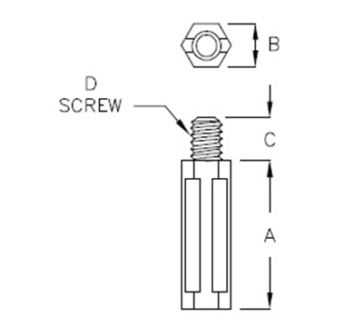 hexagonal-spacer-support-with-bolt-thm-17-1