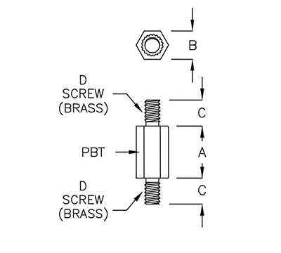 hexagonal-spacer-support-with-metal-screw-tht-6u12-1