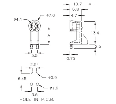 led-holder-qqd-10a-1