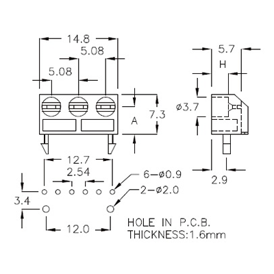 led-housing-3led-3at