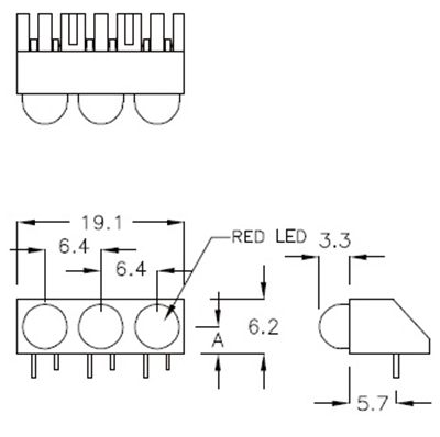 led-housing-3led-5-r