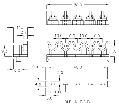 led-housing-5led-5bt-1