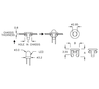 led-housing-cled-2aj-1