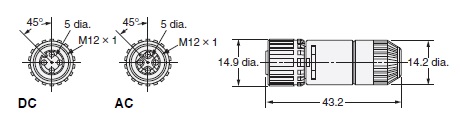 round-water-resistant-connectors-(m12-threads)-omron-xs2c-d421-2