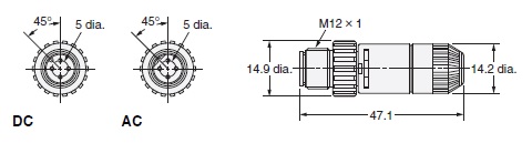 round-water-resistant-connectors-(m12-threads)-omron-xs2g-d421-2