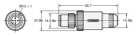 round-water-resistant-connectors-(m12-threads)-omron-xs2g-d5s1