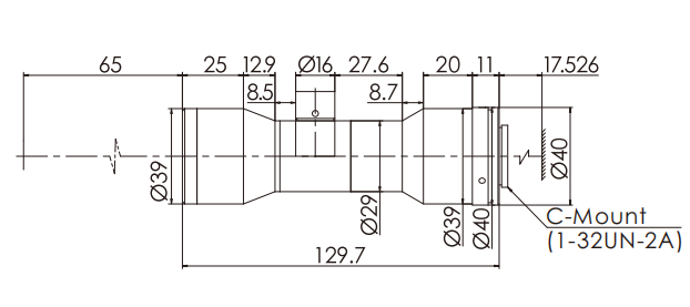 size-industrial-10m-series-telecentric-lenses-opt-10m10-65c