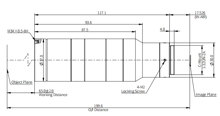 size-industrial-cheetah-series-telecentric-lenses-opt-ch20-65-f16