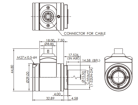 size-industrial-cob-series-liquid-fixed-focus-lenses-opt-cob2556-lql