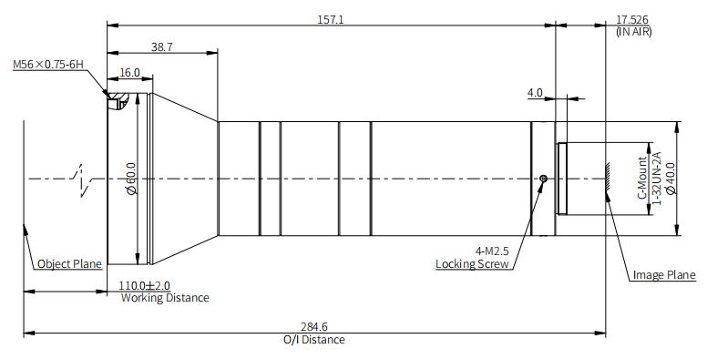 size-industrial-hippo-series-telecentric-lenses-opt-hp05-110-f11