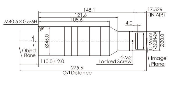 size-industrial-hippo-series-telecentric-lenses-opt-hp15-110-f7