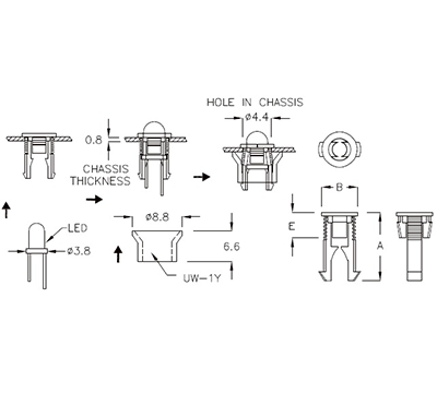 ø3-2-pin-cylinder-led-holder-cled-2p-1