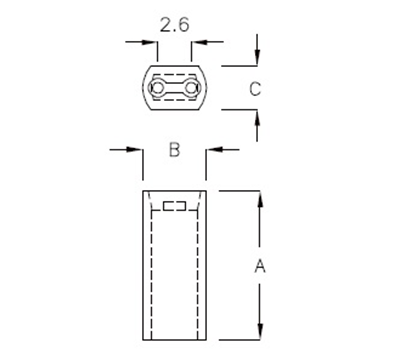 ø5-2-pin-cylinder-led-holder-qbf-15-2