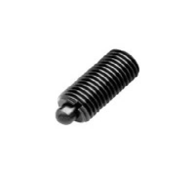 Ball catch, threaded with screw driver slot