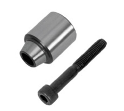 Centring piece, round, male component