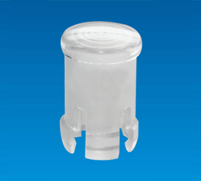 CLEAR LED CAP ROUND EDK-01