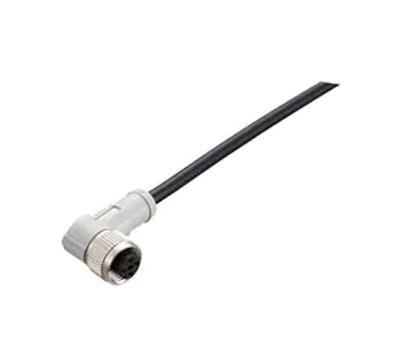 Connector Cable M12 L-shaped 5-m PUR