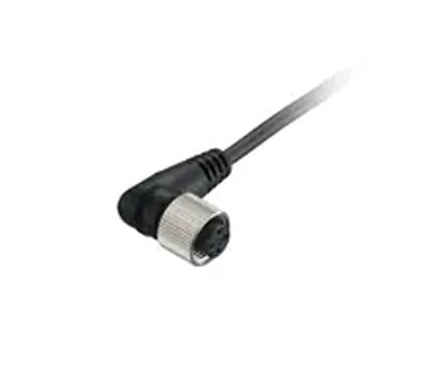 Connector Cable M12 L-shaped 5 m PVC