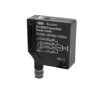 Diffuse sensors with background suppression Baumer FHDM 12P5001/S35A