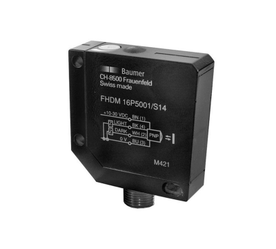 Diffuse sensors with background suppression Baumer FHDM 16P5001/S14