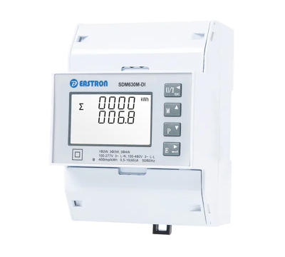 Digital Input Rs485 Modbus Din Rail Three Phase Multi-function Energy Meter Eastron SDM630M-DI