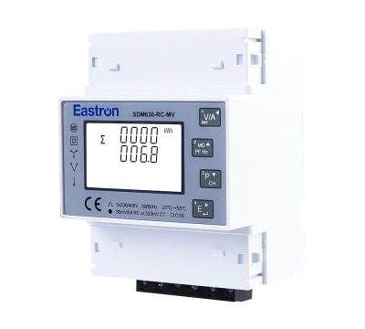 Din Rail Type Three Phase Multi-function Power Meter Available For Ct Or Rogowski Coil Connection Eastron SDM630-RC-MV
