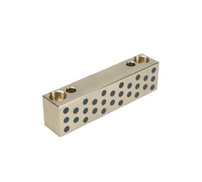 Guide strip, self lubricating