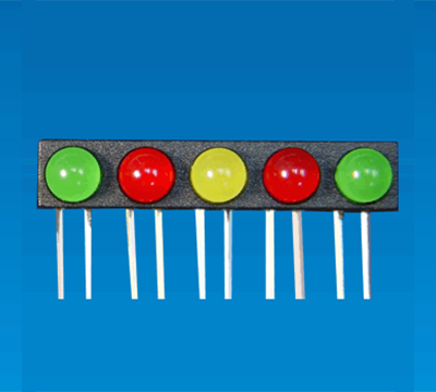 LED HOUSING 5LED-5-R