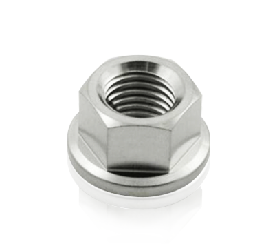Titanium Flanged Nut / Titanium Sprocket Nut