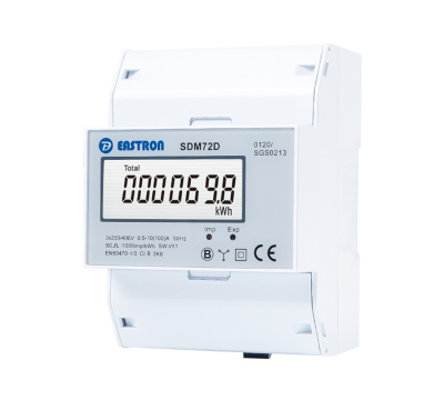 MID Din Rail Three Phase Multi-function EV Meter for EV Charging Metering Eastron SDM72D-M