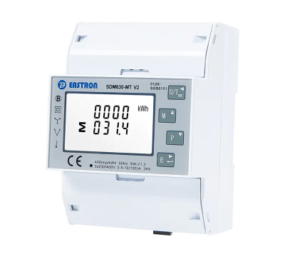 Multi-tariff Rs485 Modbus Din Rail Three Phase Multi-function Energy Meter Eastron SDM630-MT