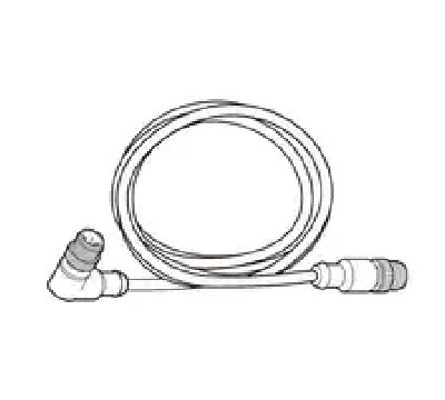 NFPA79 compliant monitor cable, Right angle, 2 m