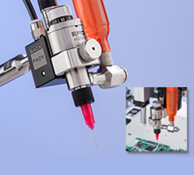 Nordson EFD MicroDot Valve xQR41 with BackPack