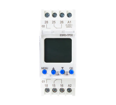2 Independent No Contacts Digital Multi-function Time Relay Eastron ESRD-TMS2