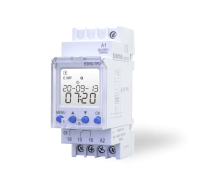 Pulse Program Single Channel Digital Weekly Time Switch Eastron ESRD-TPD1