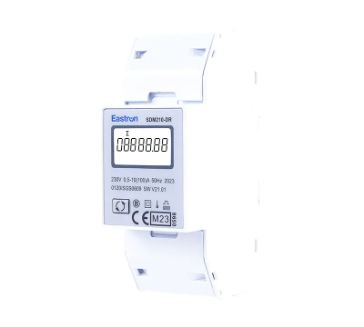 Resettable Din Rail Single Phase Electronic Energy Meter With Pulse Output Eastron SDM210-DR