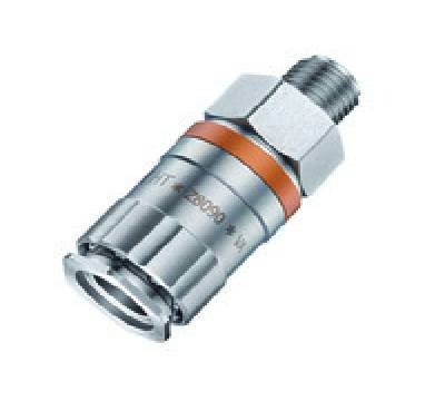 Shut-off coupling, Stainless Steel, clean break