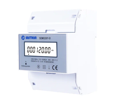 Single Phase Electronic Kwh Meter With Pulse Output Eastron SDM320Y-D
