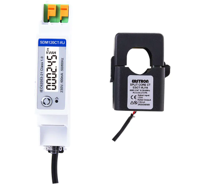 Single Phase Rj12 Connection Easy Click Multi-function Energy Meter Mid Eastron SDM120CT-RJ