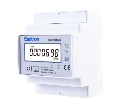Three Phase Four Wire Energy Meter Eastron SDM72CT-BI